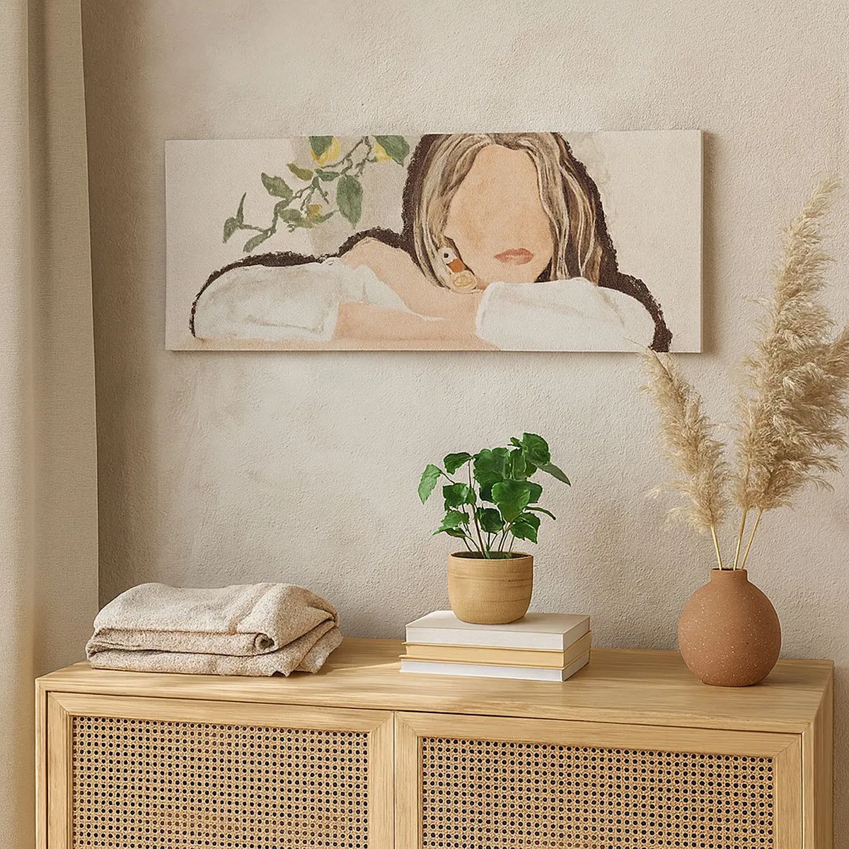 Quadro em tela - Beleza do sul - 100x40 cm