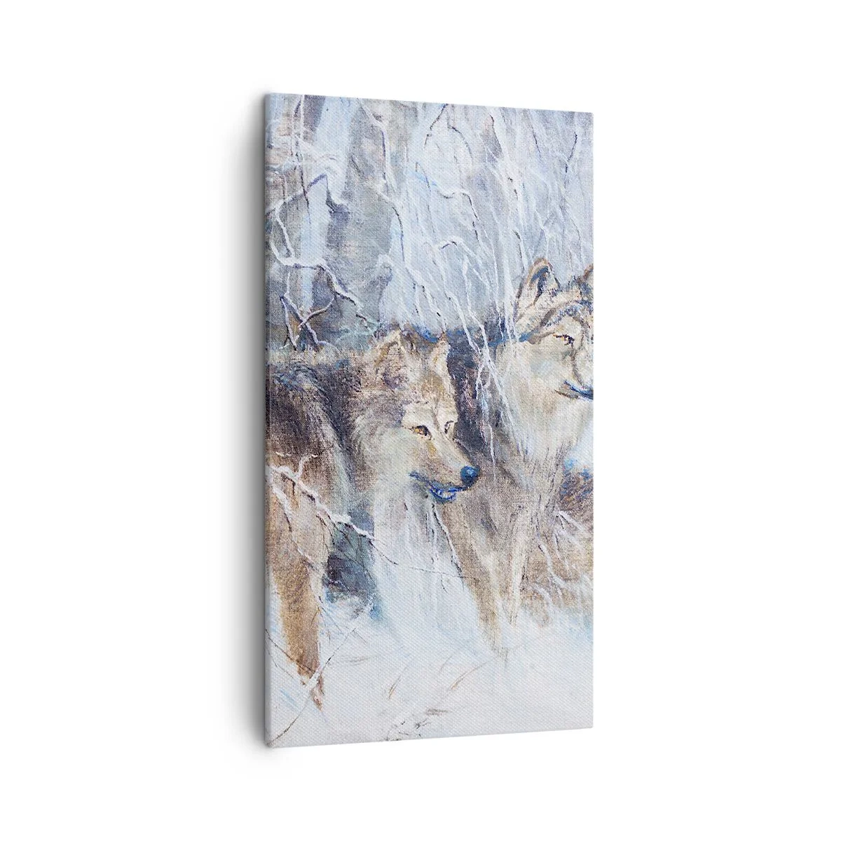 Quadro em tela - Atenção! Está a vir... - 45x80 cm