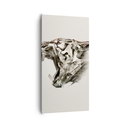 Quadro em tela - Já sabe quem está no comando - 65x120 cm