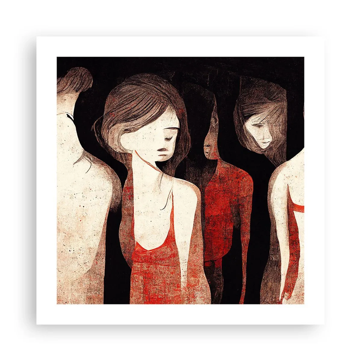 Pôster - Madonas das trevas - 50x50 cm