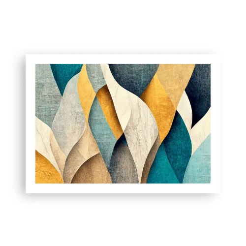 Pôster - Ritmo e onda - 70x50 cm