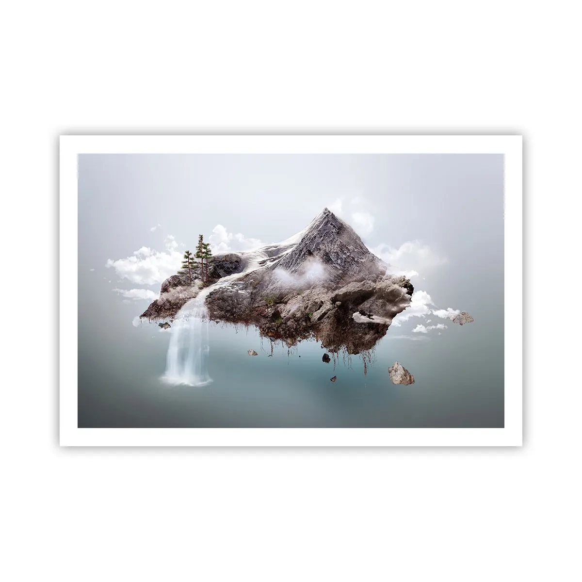 Pôster - Pelos olhos de um surrealista - 91x61 cm