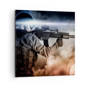 Quadro em tela - Simplesmente um herói - 60x60 cm