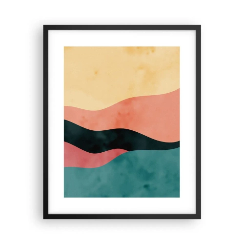 Pôster com moldura preta - Incompatibilidade compatível - 40x50 cm