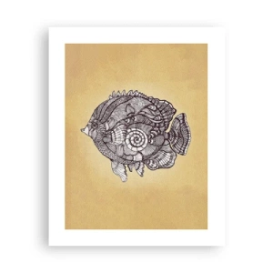 Pôster - De um oceano de enfeites - 40x50 cm