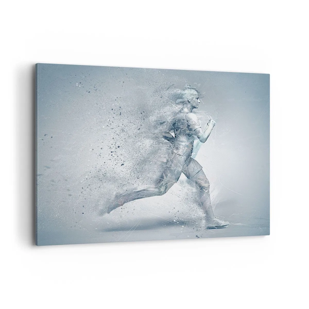 Quadro em tela - Energia limpa como um cristal - 100x70 cm