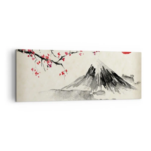 Quadro em tela - Ame o Japão - 140x50 cm