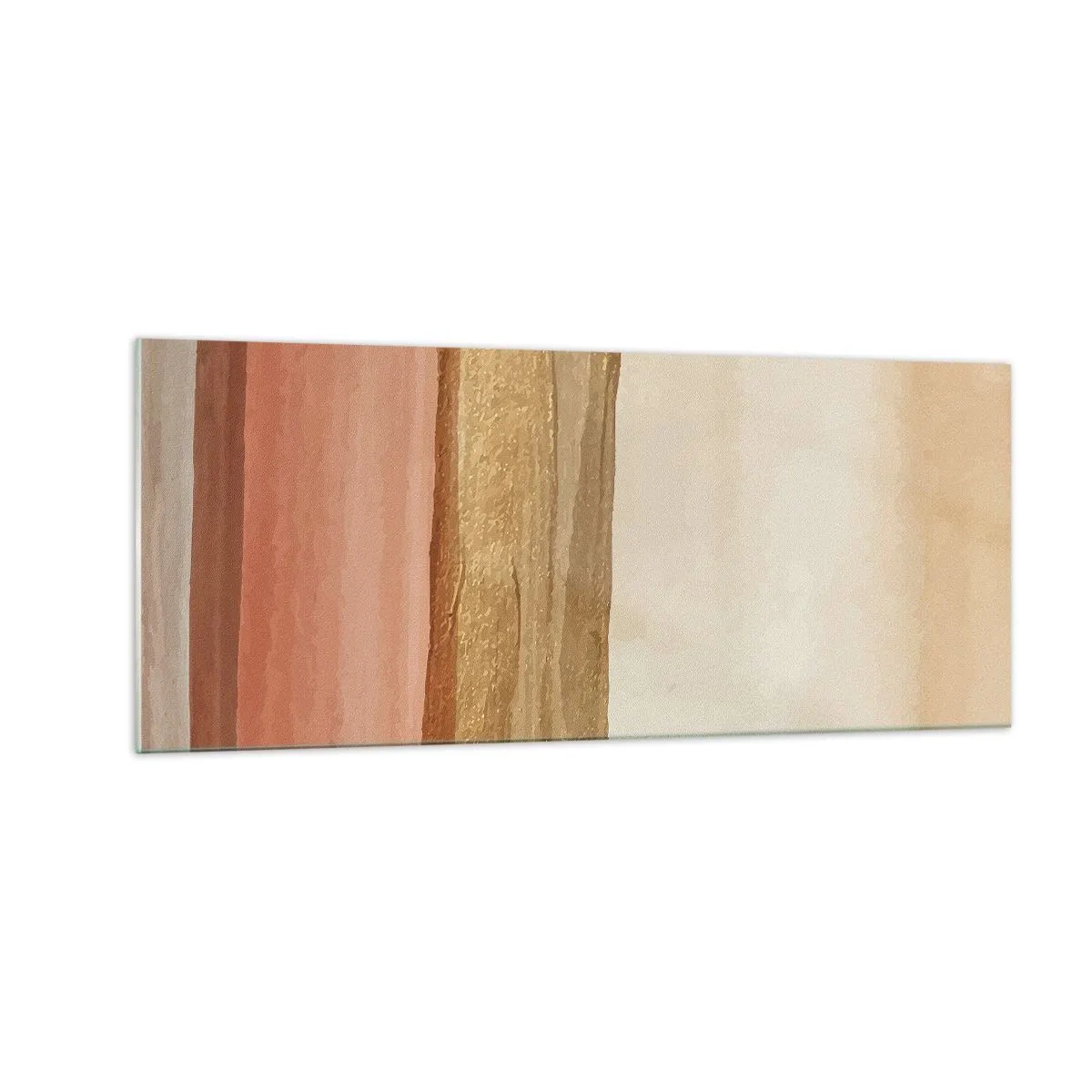 Quadro em vidro - Composição vertical - 100x40 cm