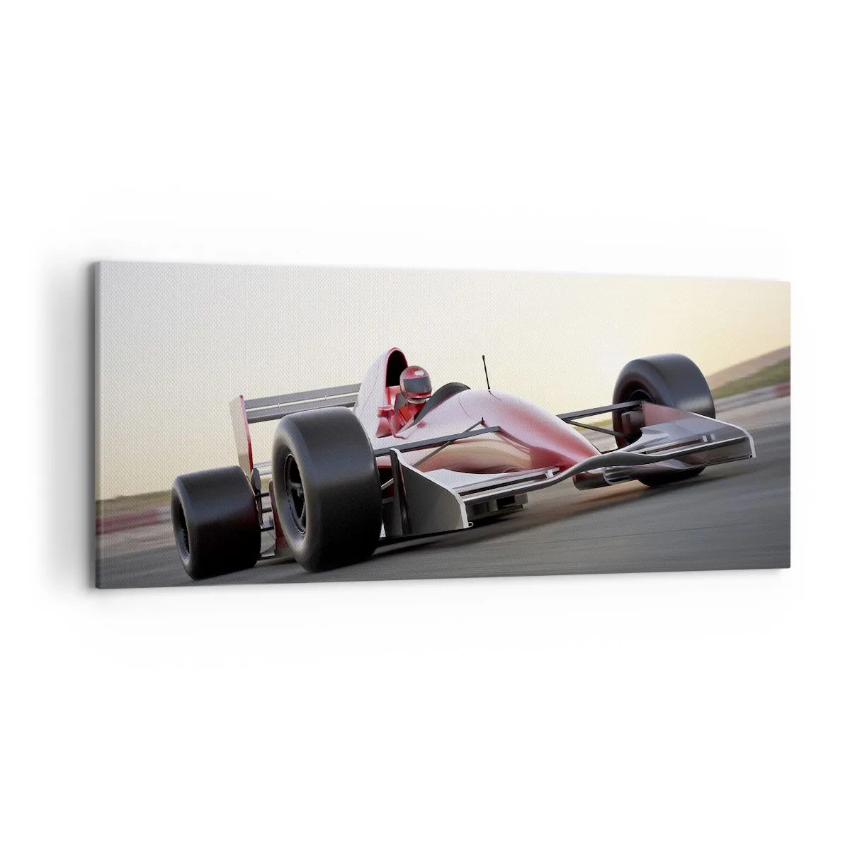 Quadro em tela - Sempre um vencedor - 120x50 cm