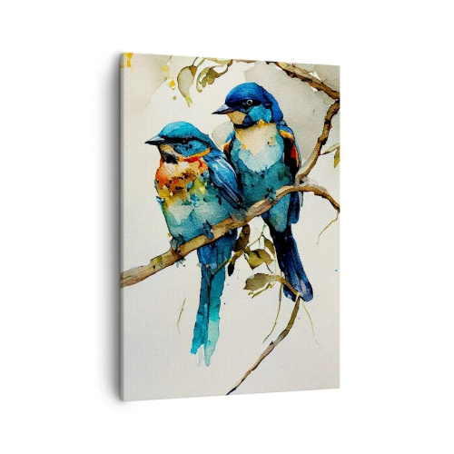 Quadro em tela - Ele ficou ofendido? - 50x70 cm