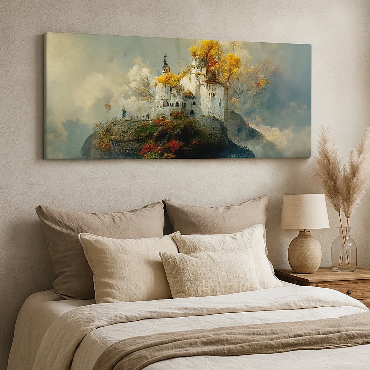 Quadro em tela - O começo de uma história romântica - 30x30 cm