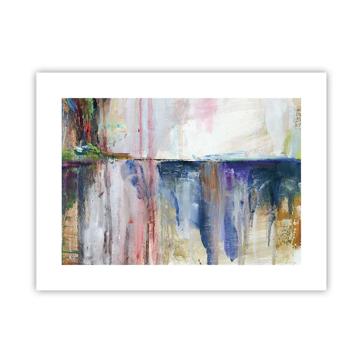 Pôster - Impressões coloridas e associações - 40x30 cm