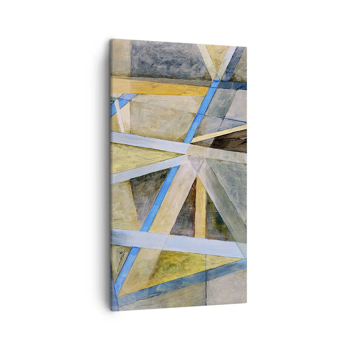 Quadro em tela - Em linha reta ou na diagonal? - 45x80 cm