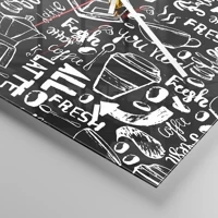 Mostrador com traços