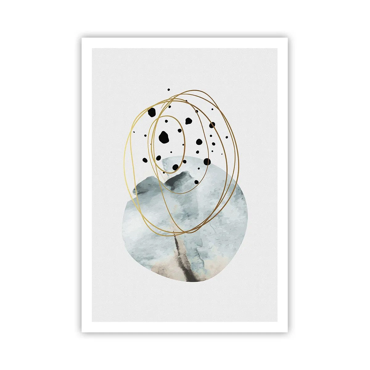 Pôster - No abraço ao espaço - 70x100 cm