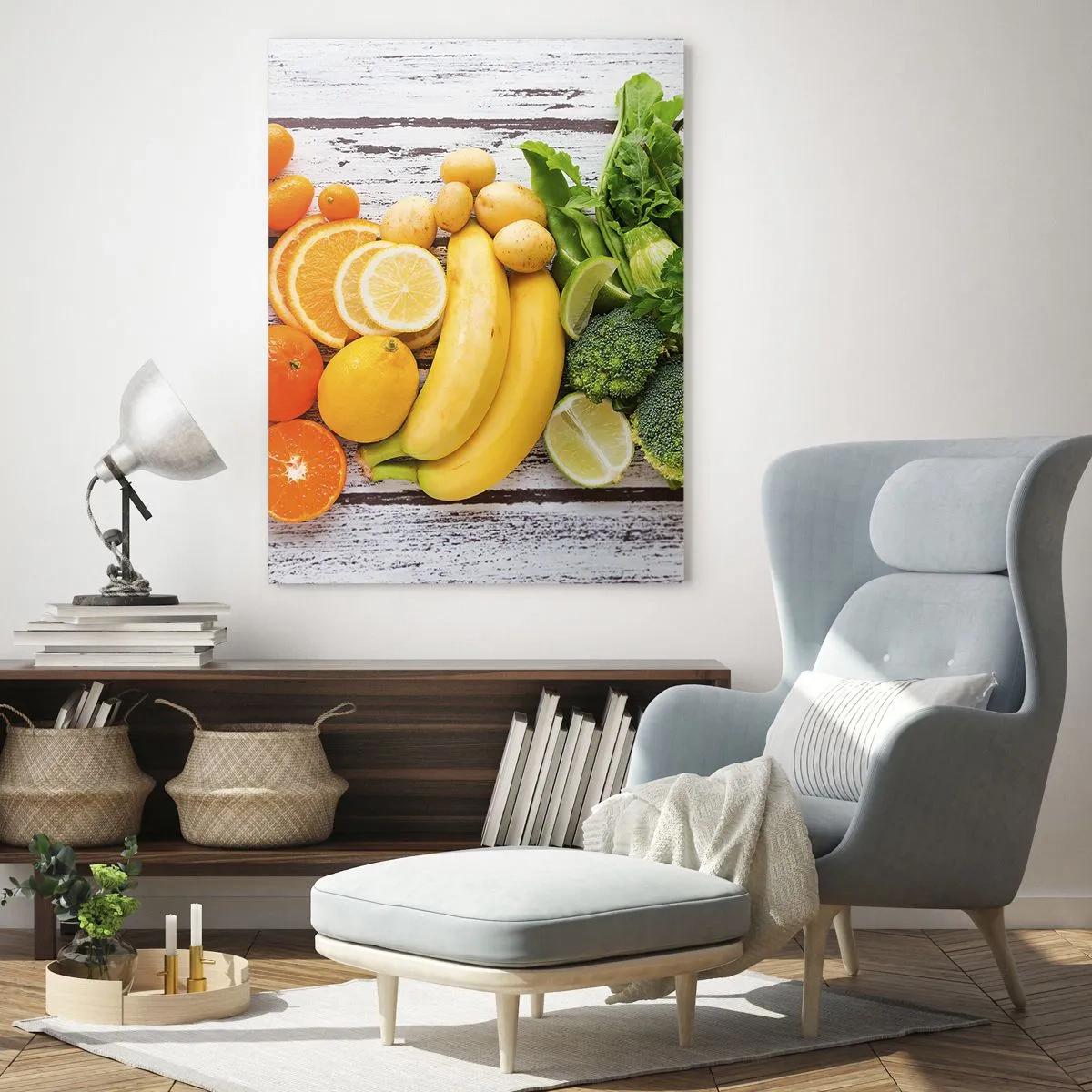 Quadro em vidro - Não é suficiente? - 50x70 cm