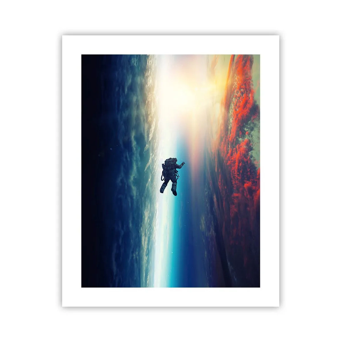 Pôster - Enfrentando o universo - 40x50 cm