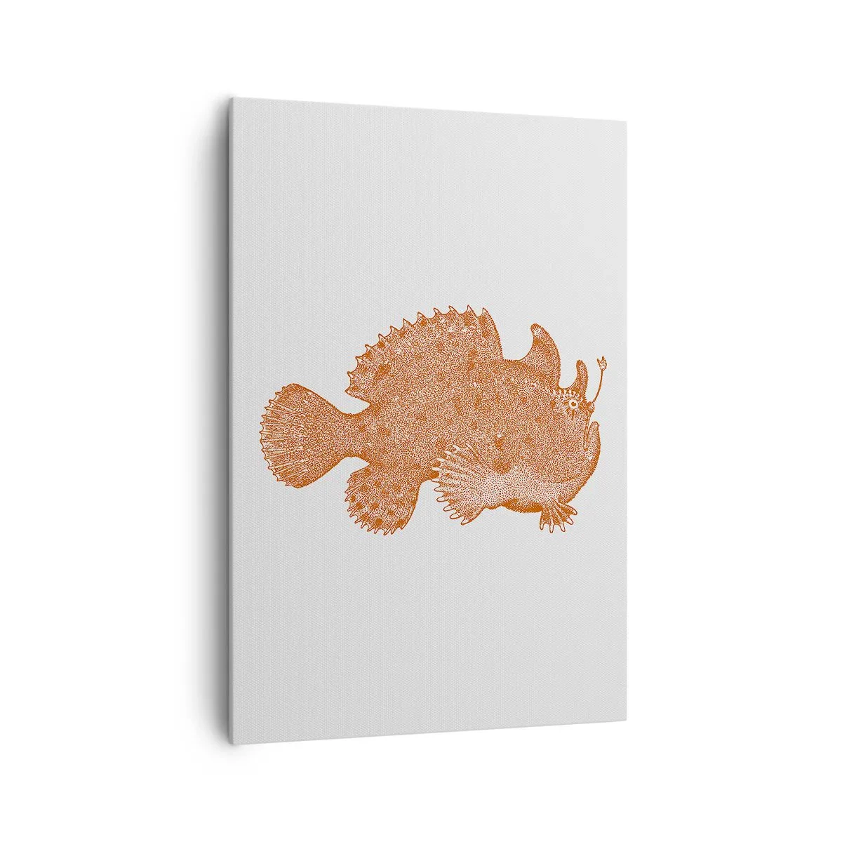 Quadro em tela - E era um peixe - 70x100 cm