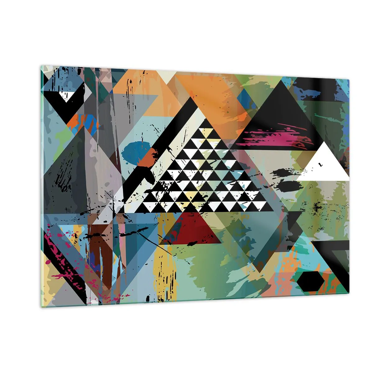 Quadro em vidro - Como é simples - 120x80 cm