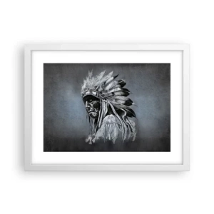 Pôster em moldura branca - De volta às raízes - 40x30 cm