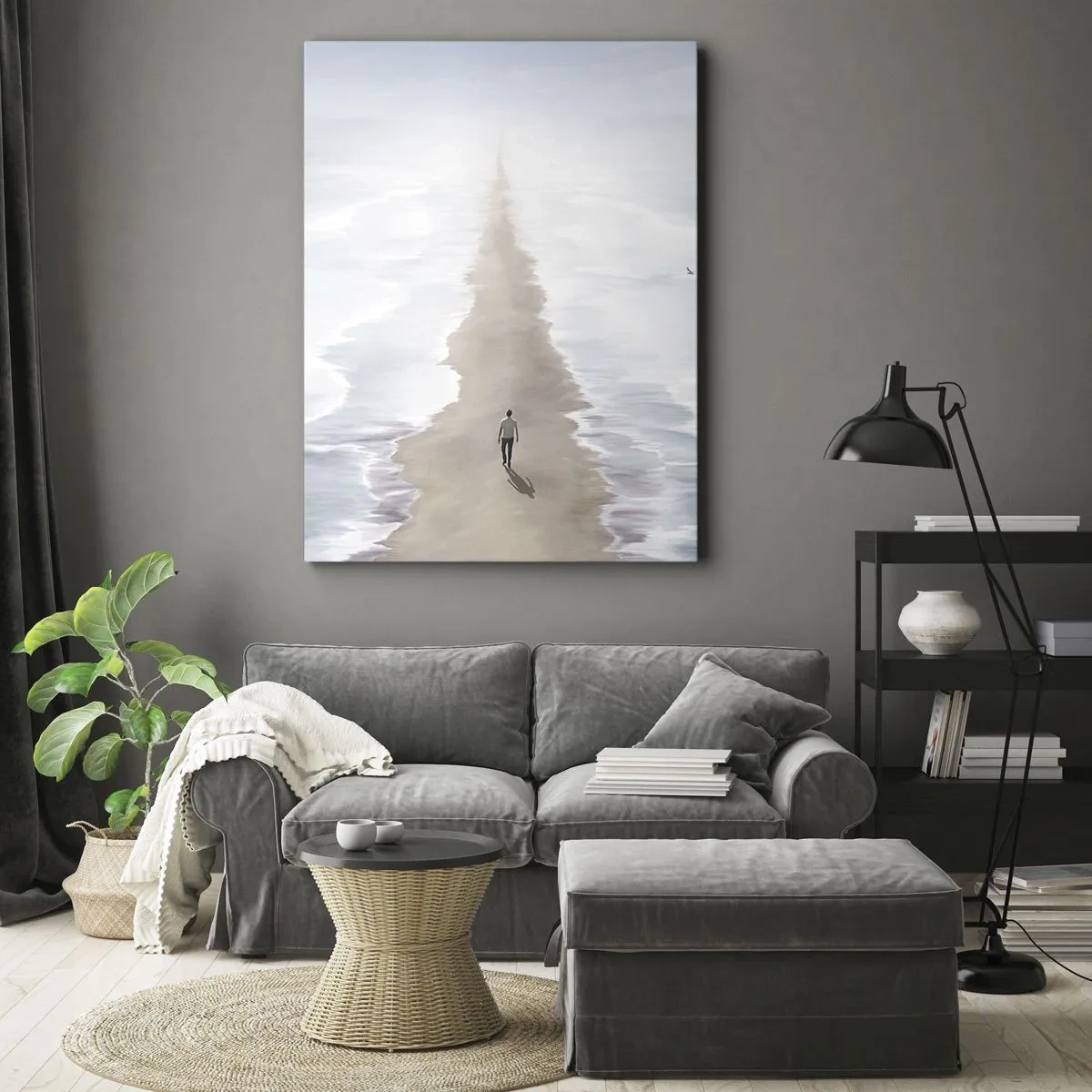 Quadro em tela - Um futuro brilhante - 50x70 cm