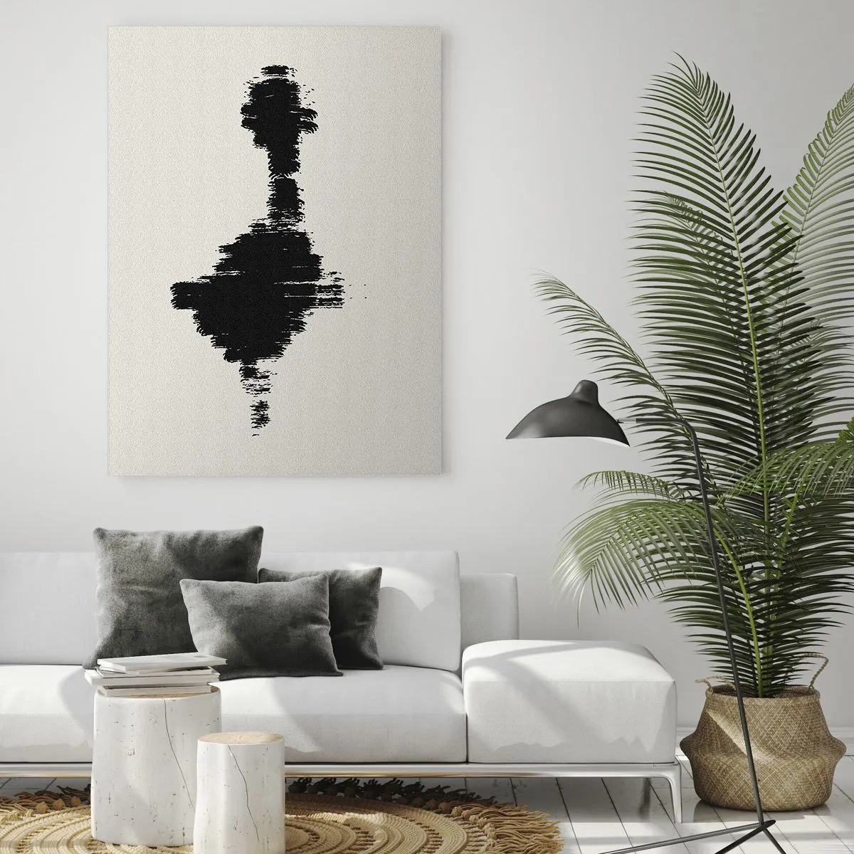 Quadro em vidro - Vibrações da imaginação - 70x100 cm