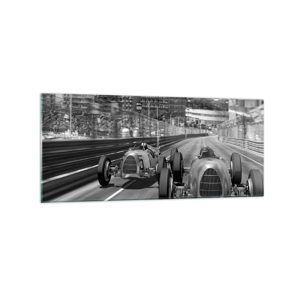 Quadro em vidro - Era uma vez em Monte Carlo - 120x50 cm