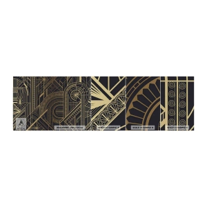 Amostra de papel de parede autocolante Deluxe Sticker - Conceitos, ideias, planos - Abstração, Pedaço, Ornamento - 100x30 cm