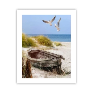 Pôster - Banhado pelo vento - 40x50 cm