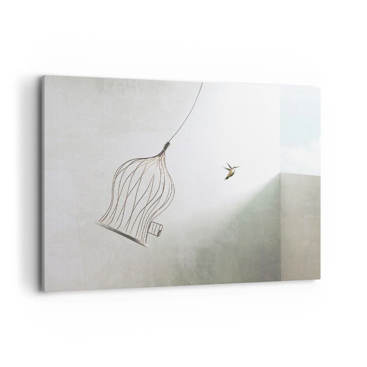 Quadro em tela - Enfim a liberdade - 100x70 cm