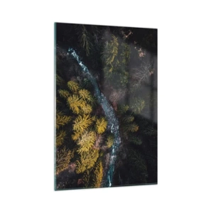 Quadro em vidro - Rápido e cada vez mais rápido - 80x120 cm