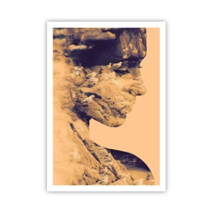 Pôster - Linda por natureza - 70x100 cm