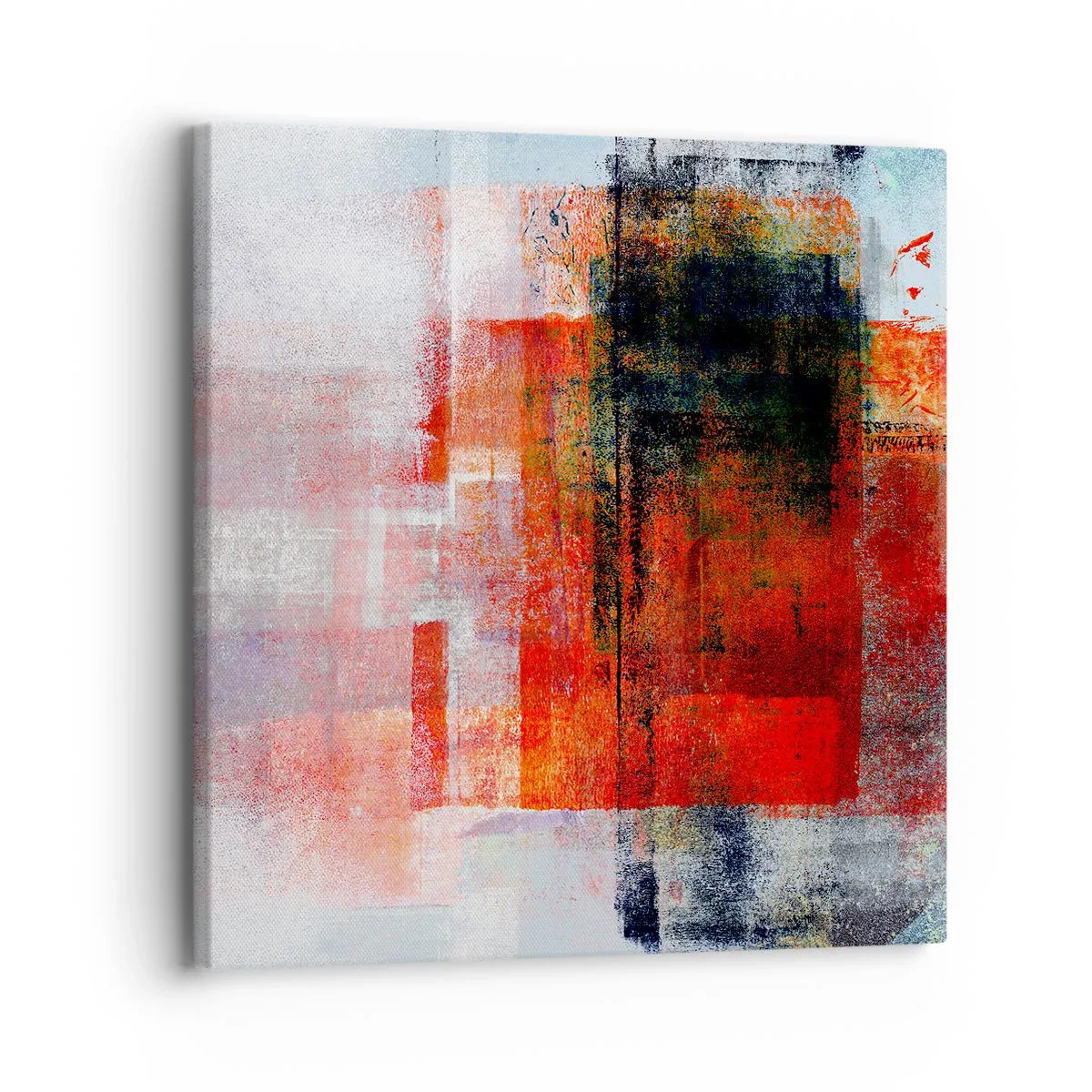 Quadro em tela - A composição brilha - 30x30 cm