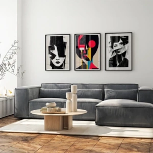 Cubist self-portraits - Inspiração para a sala