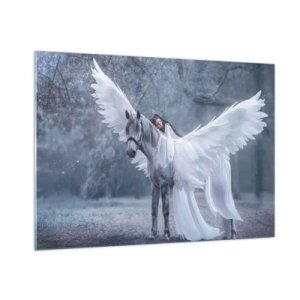Quadro em vidro - Momento inspirado - 100x70 cm