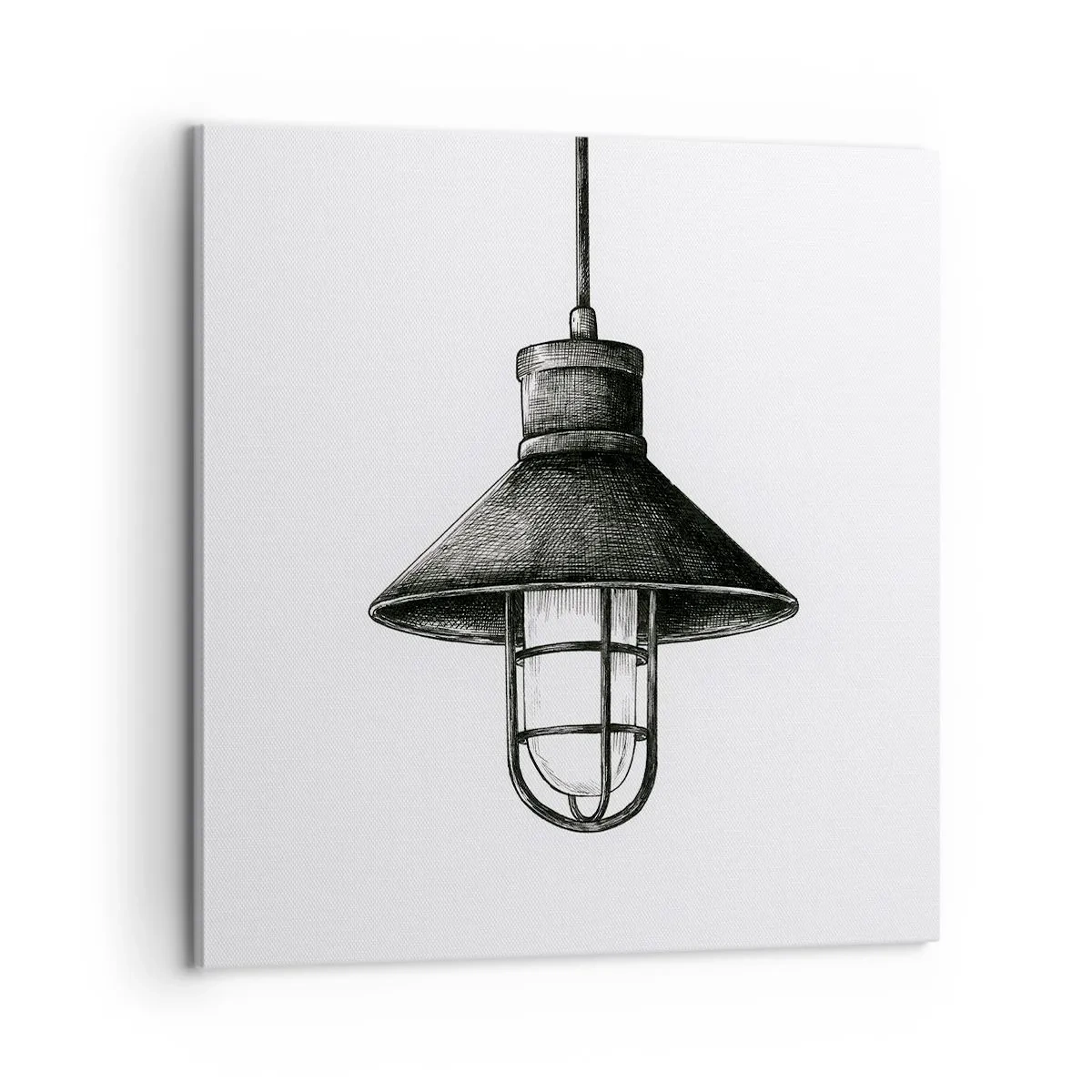 Quadro em tela - Como antigamente… - 60x60 cm