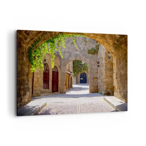 Quadro em tela - Em breve aparecerá uma procissão - 100x70 cm