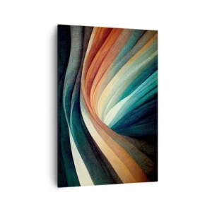 Quadro em tela - Tecido de cores - 70x100 cm