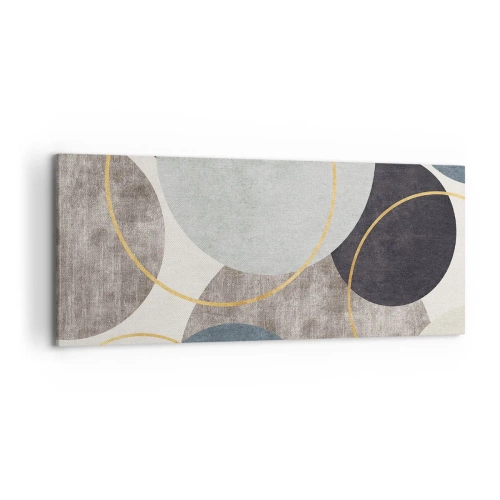 Quadro em tela - Roda por roda - 100x40 cm