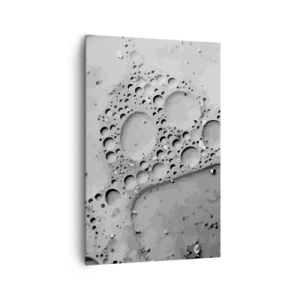 Quadro em tela - Vestígio de espuma - 80x120 cm