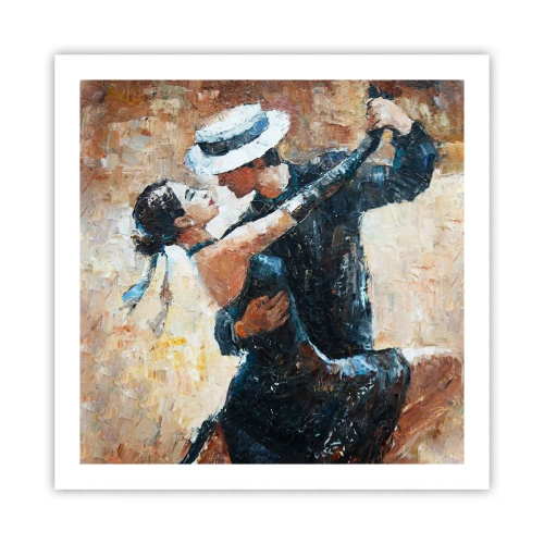 Pôster - A la Rudolf Valentino - 60x60 cm