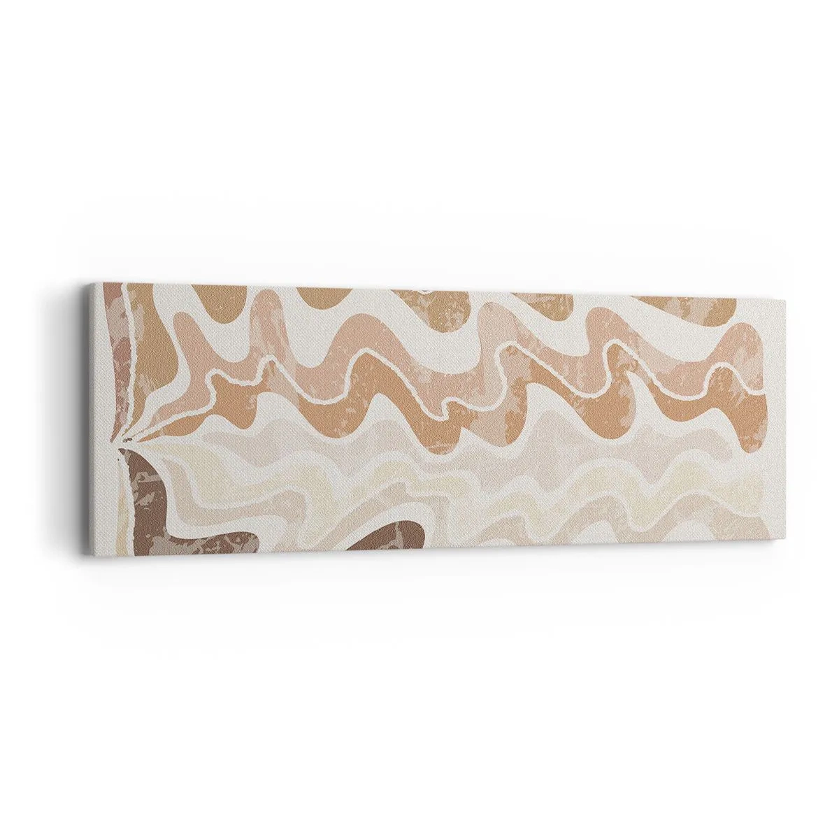 Quadro em tela - Boa energia – boas emoções - 90x30 cm