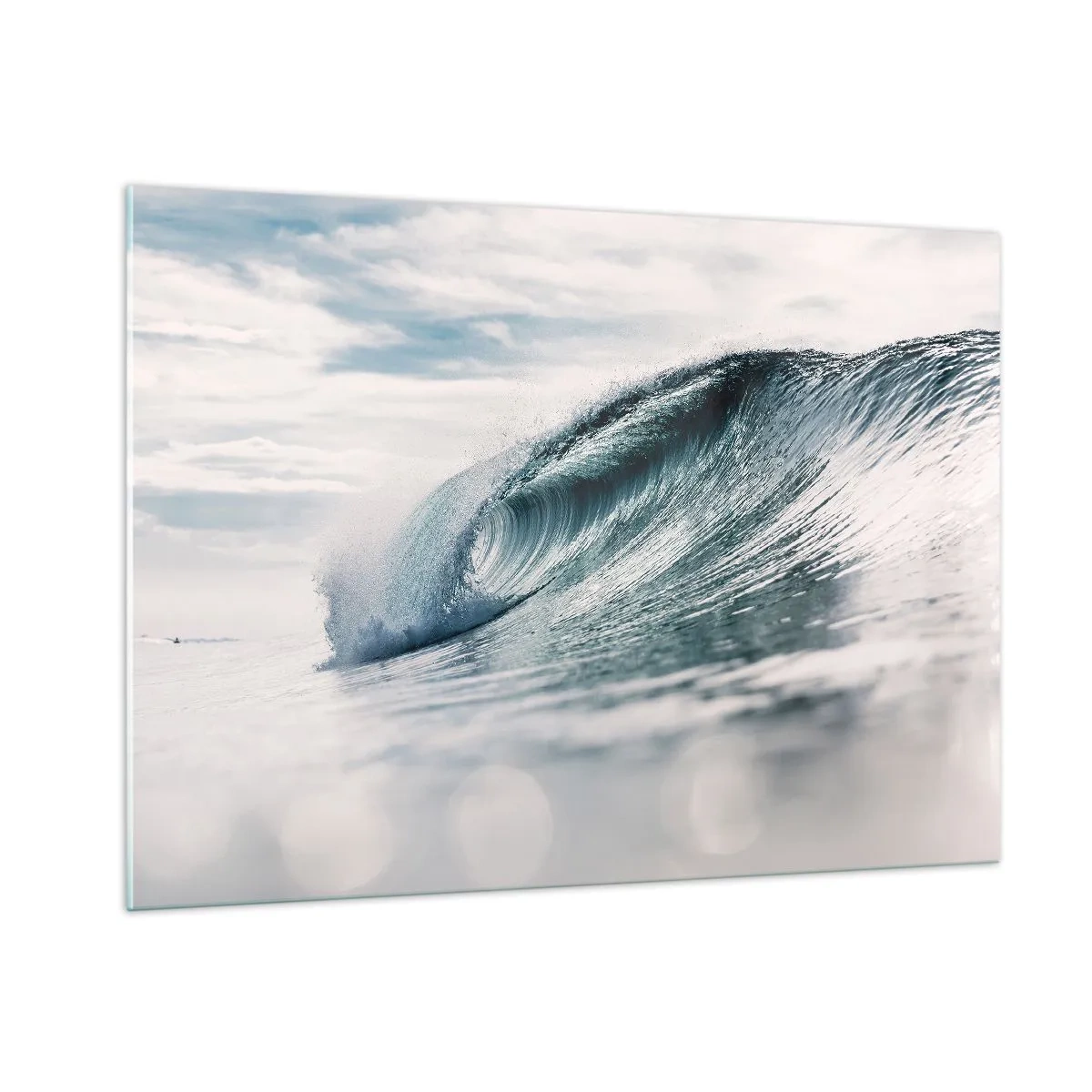 Quadro em vidro - Pico de água - 100x70 cm