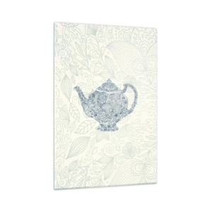 Quadro em vidro - Chás de charme - 70x100 cm