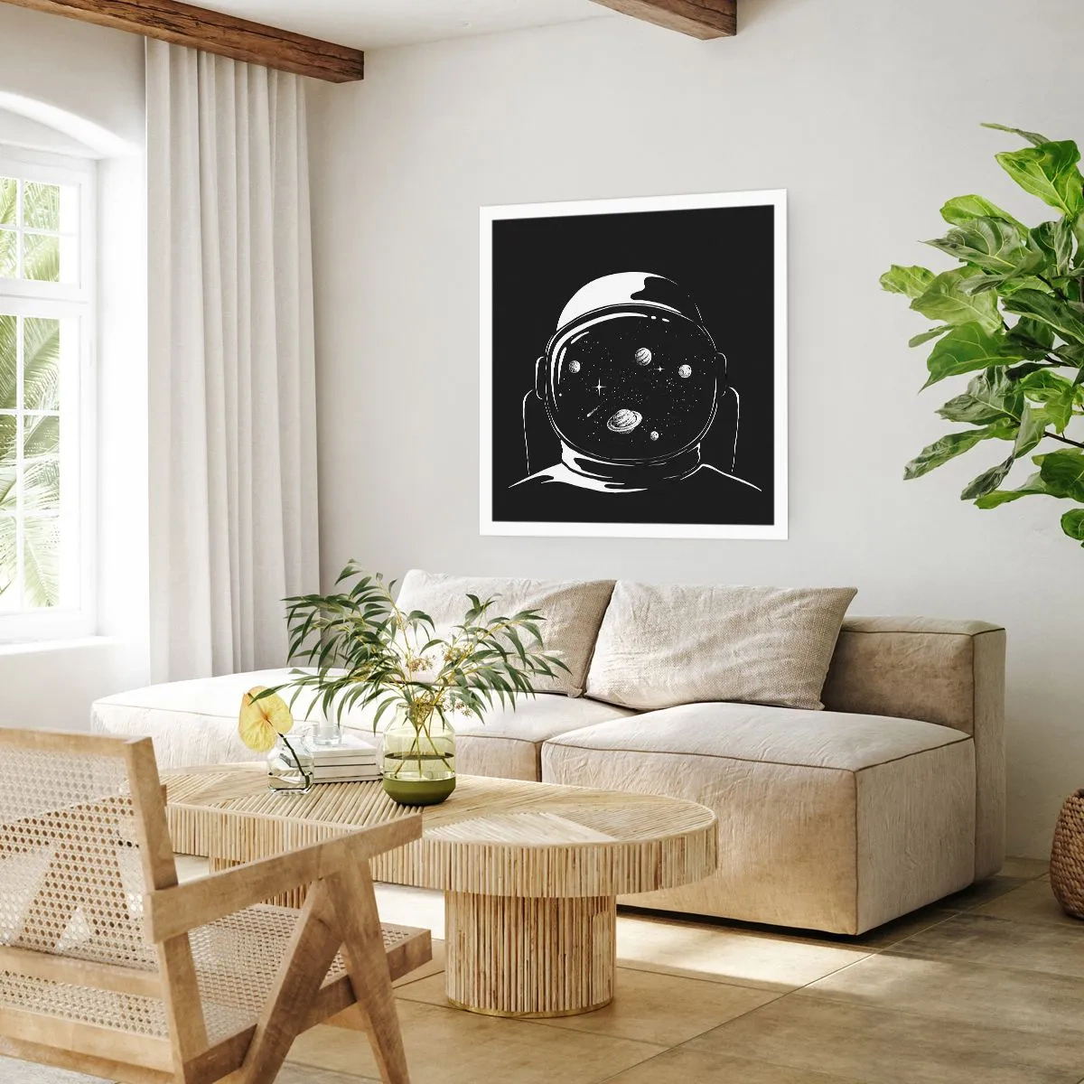 Pôster - Bela Vista - 40x40 cm