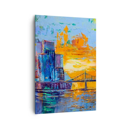 Quadro em tela - Cultura e natureza - 70x100 cm