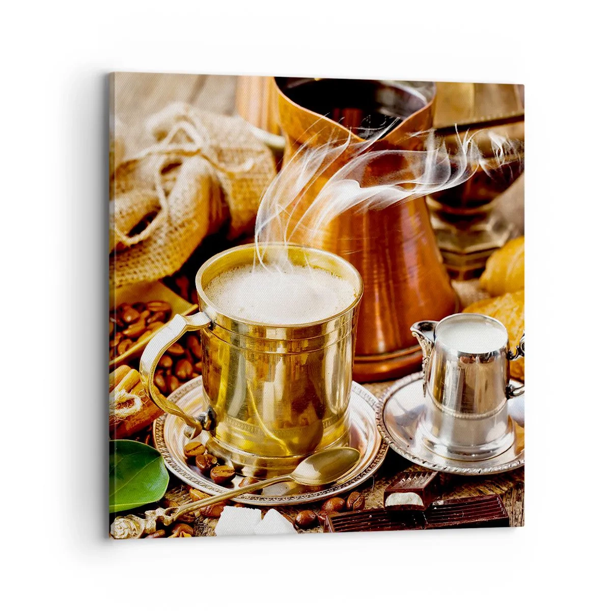 Quadro em tela - Bons dias! - 70x70 cm