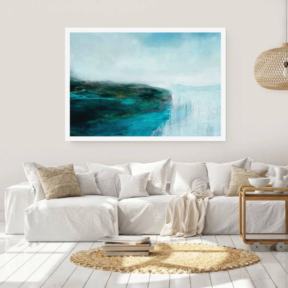 Pôster - Abstração náutica - 100x70 cm