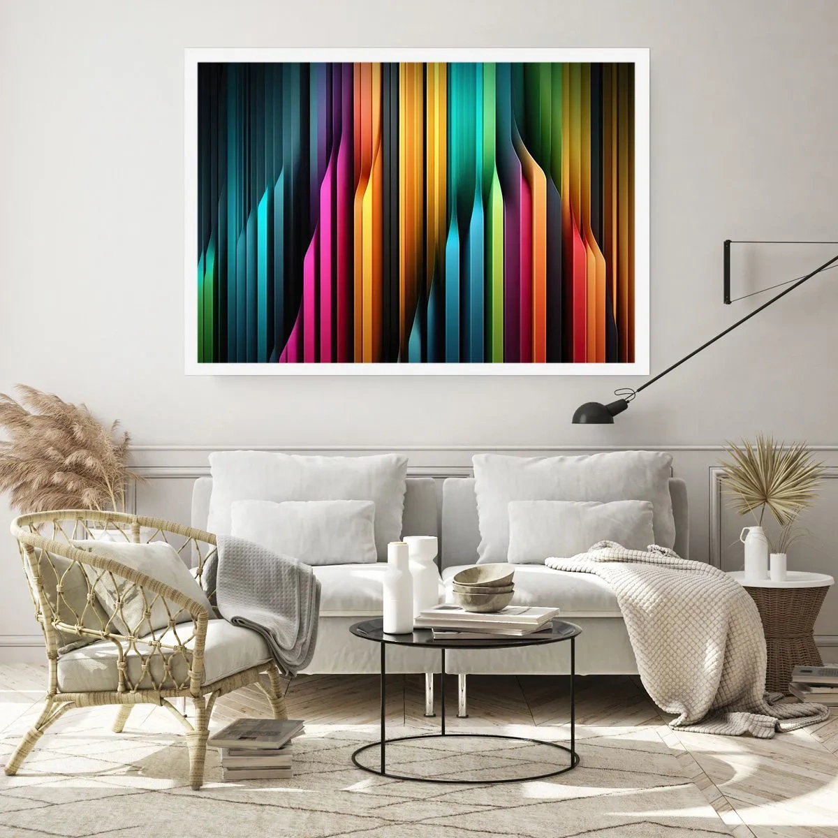 Pôster - Um órgão de luz - 100x70 cm