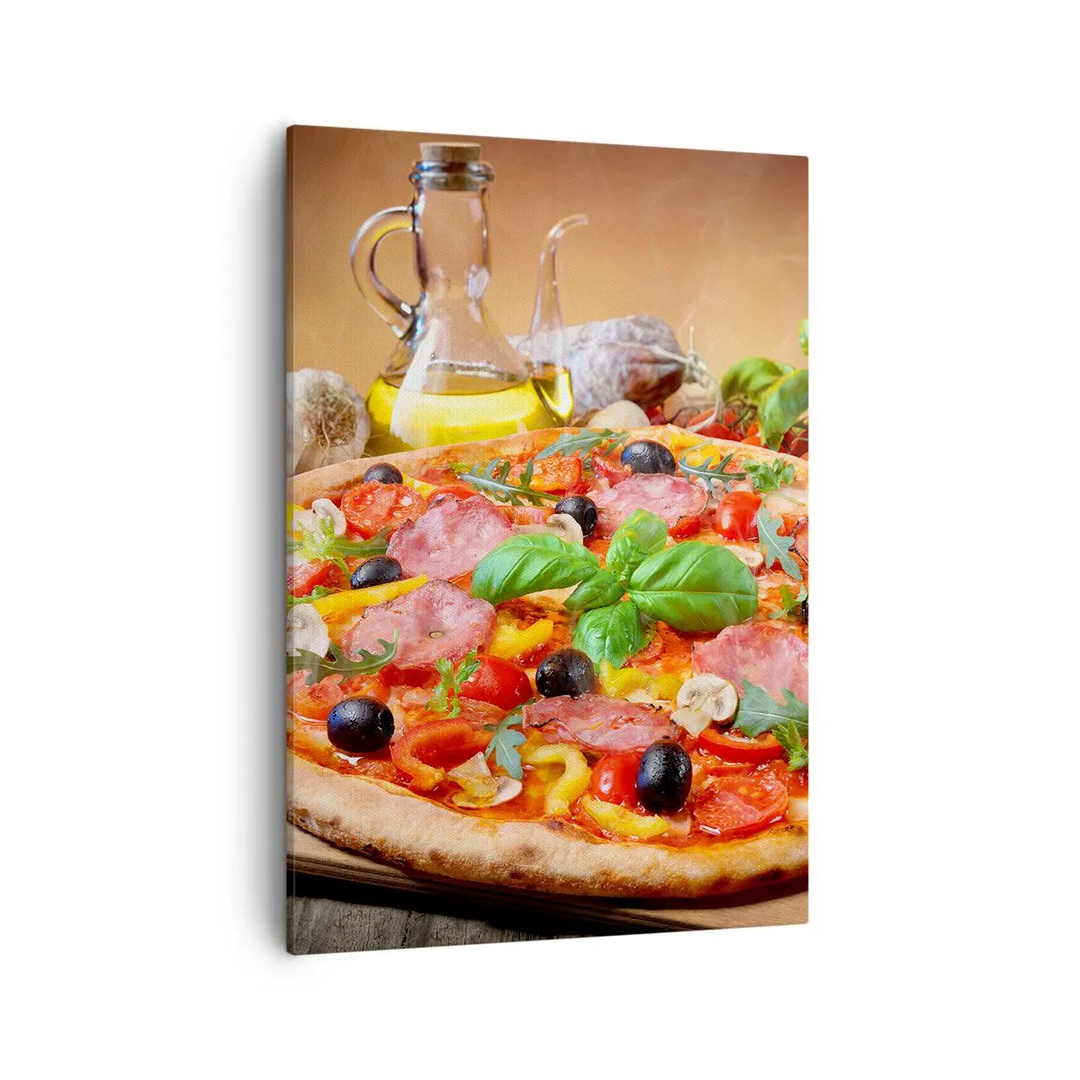 Quadro em tela - Com um sabor verdadeiramente italiano - 50x70 cm